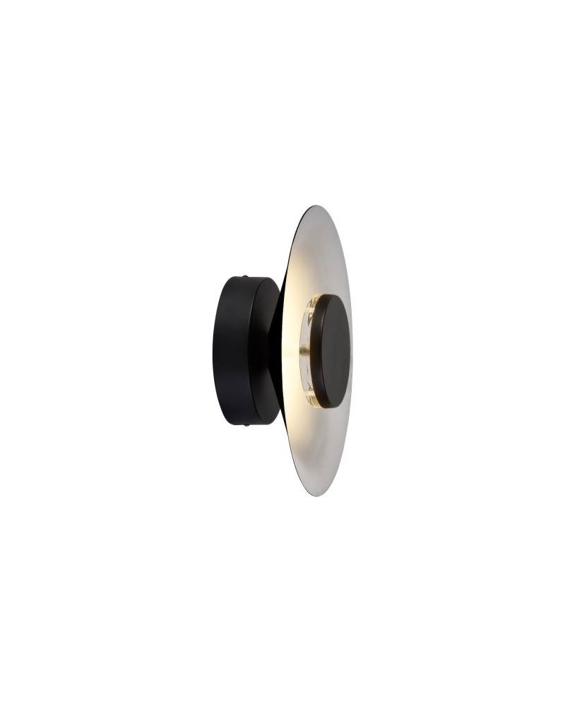 ORION * APLIQUE LED 8W 3000K NEGRO